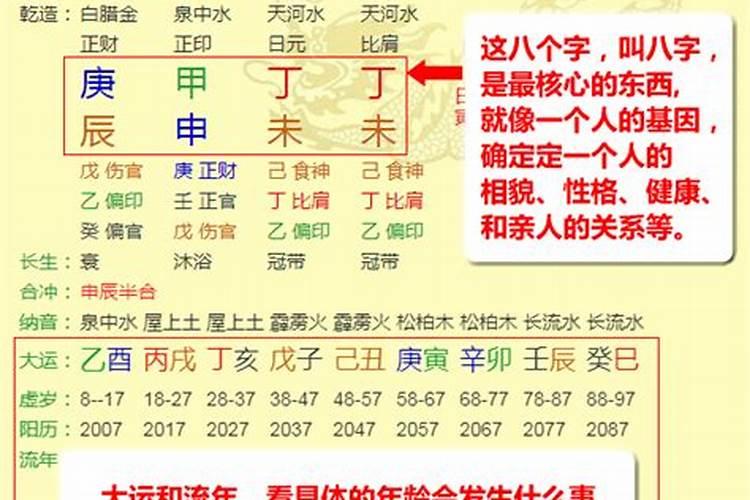 八字算命如何起大运实例