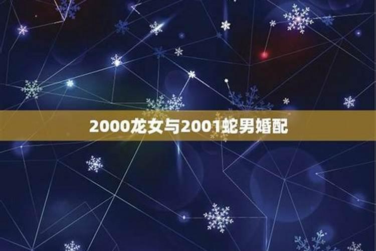 2000龙男和2001蛇女相配吗婚姻