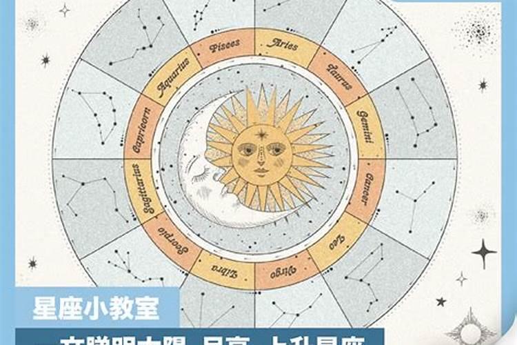 太阳星座，上升星座，月亮星座