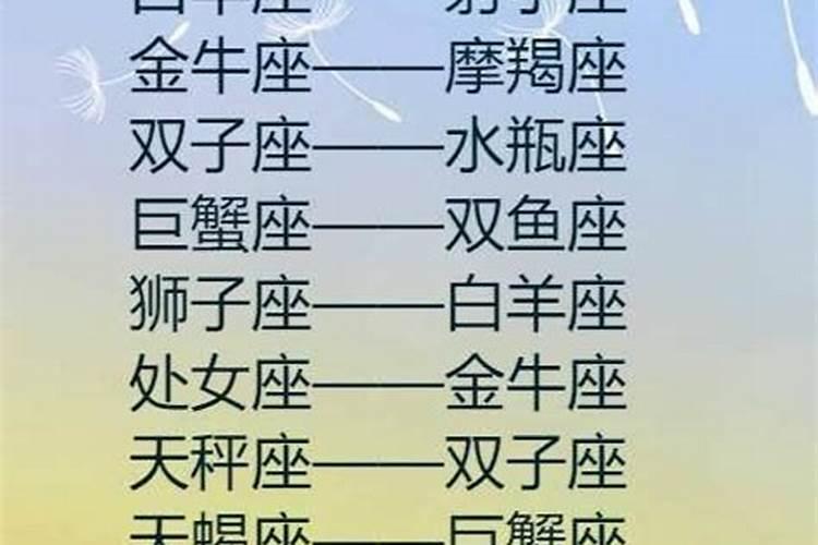 狮子座配对的星座