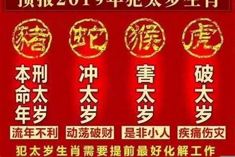 冲刑太岁哪个最严重