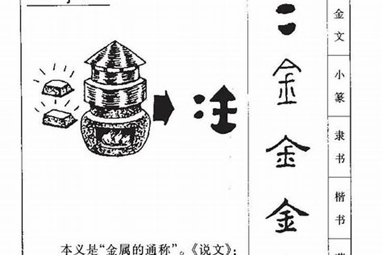 金字属于五行中什么属性的