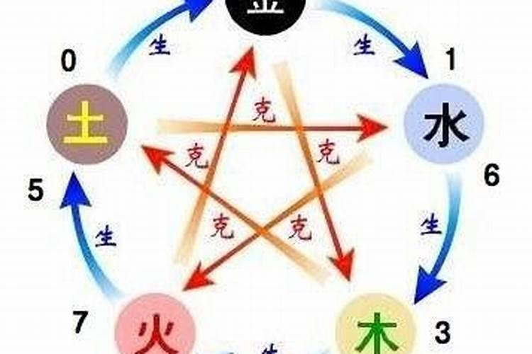 五行属性为土的数字