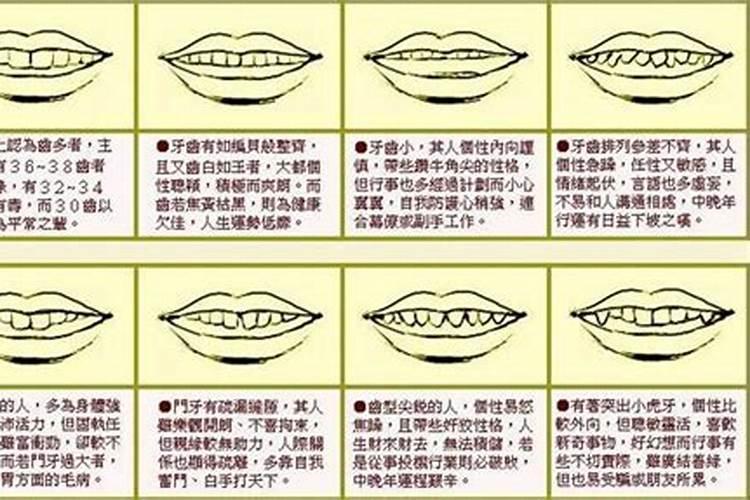 牙齿暗藏你一生的财运