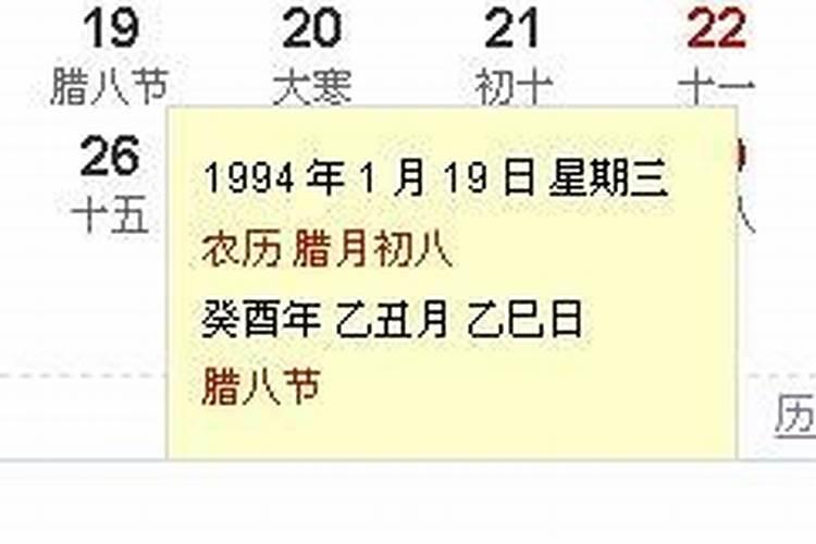 1993年正月初三出生是什么命