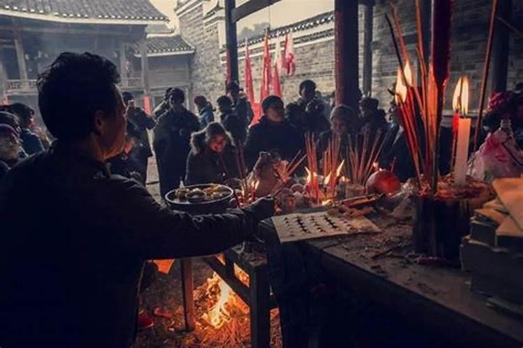农村传统节日十月初一祭祖