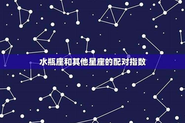 水瓶女和星座配对