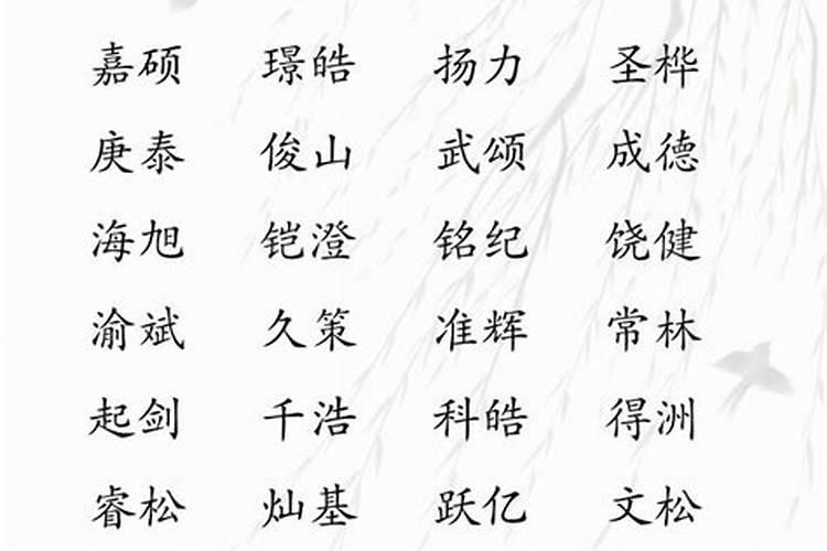 属鸡男孩子名字有寓意的字