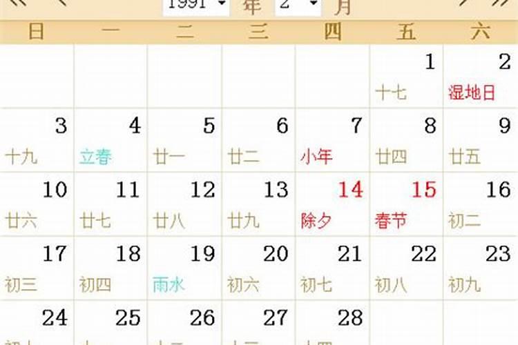 91年1月1日的星座