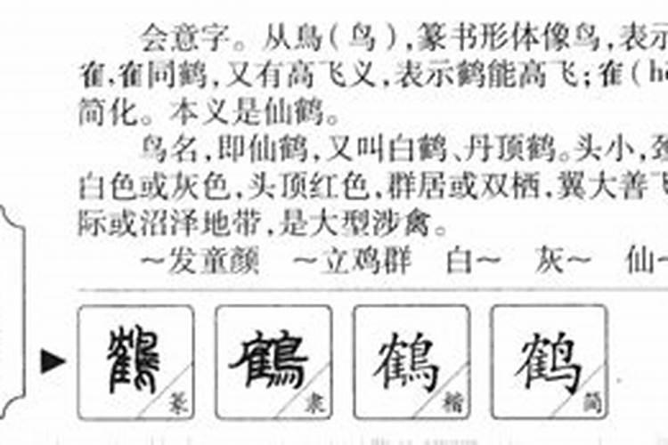 鹤字五行属什么属性