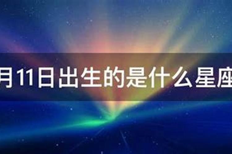 11月11的生日是什么星座