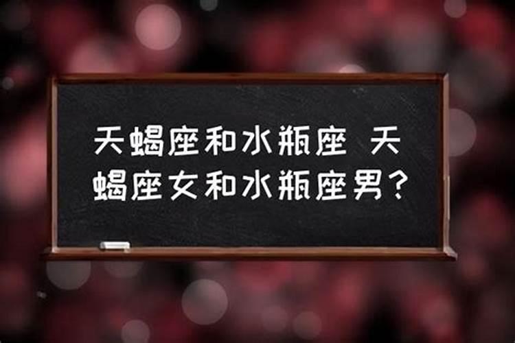 天蝎和水瓶哪个智商高一点