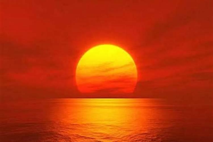 红红的太阳代表什么生肖