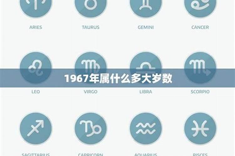 1967年多大了属什么的