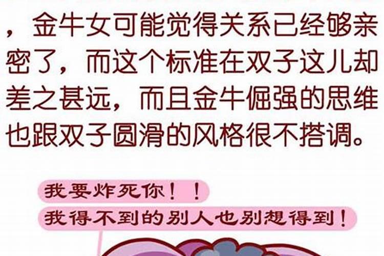 当双子男遇到金牛女会怎么样