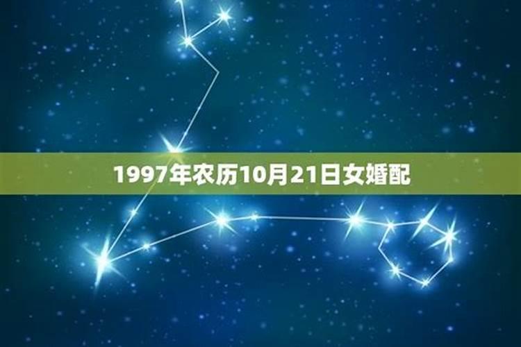 1997年农历10月17日出生的是什么星座