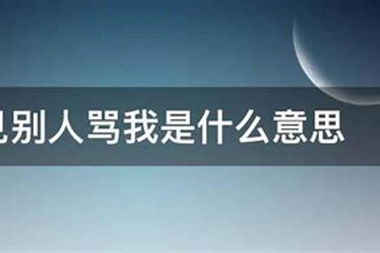 梦见很多人骂我是什么意思