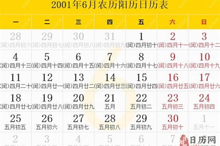 2001年农历6月22日是什么星座？