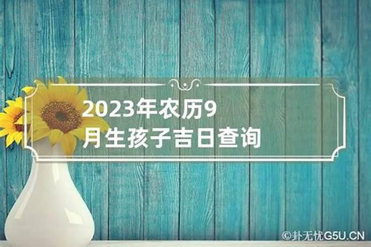 生孩子吉日查询2023年8月