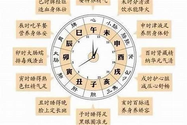 八字对应的时辰