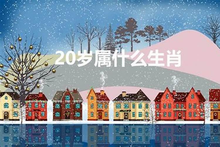 2023年20岁属什么生肖的