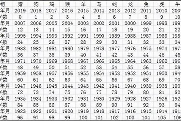 20岁属什么的生肖2023