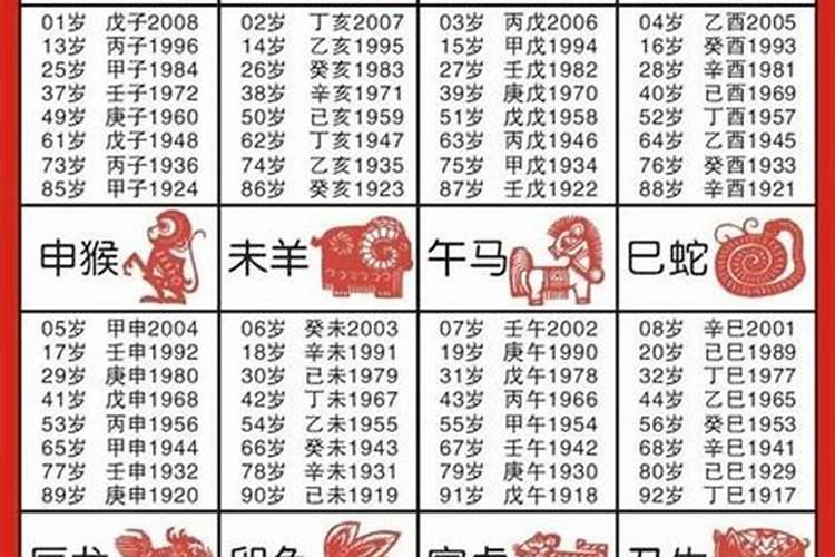 40年属什么生肖今年多大