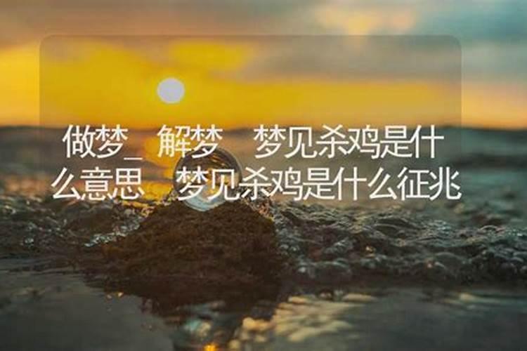 梦见鸡血是什么意思