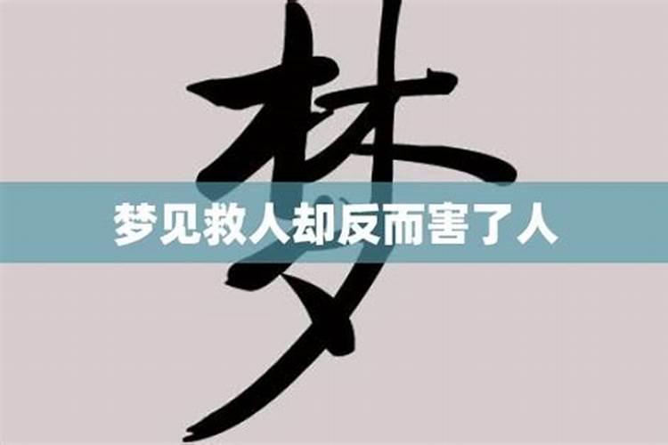 梦见救人却遇到坏事发生