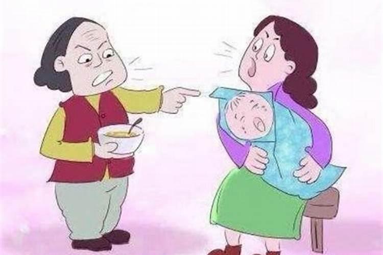 梦见于婆婆发生争吵