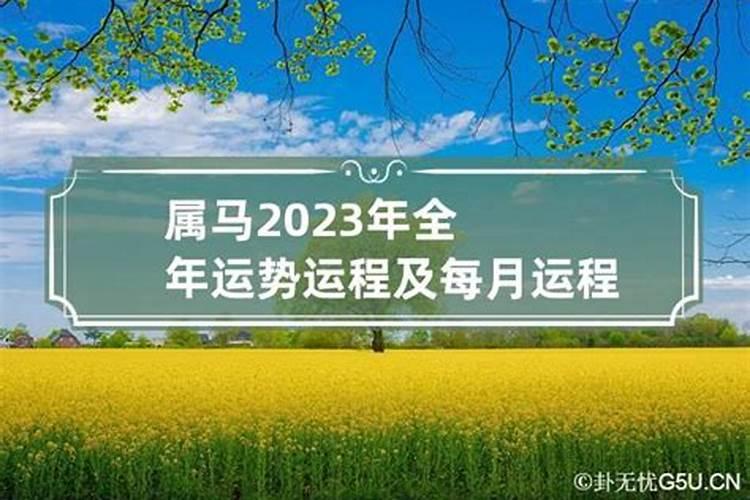 2023属马全年运势