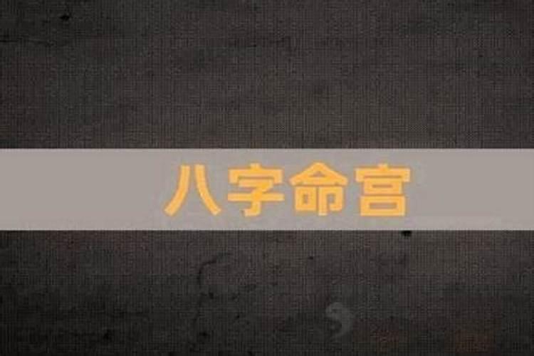 命理八字的命宫起什么作用