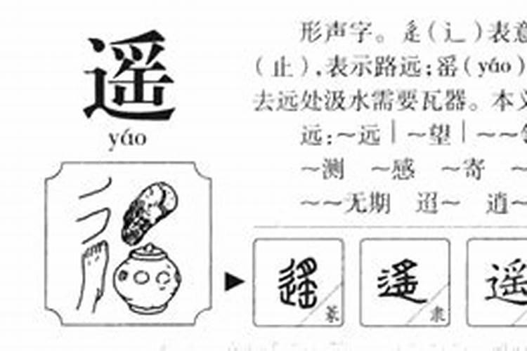 遥字五行属什么的意思