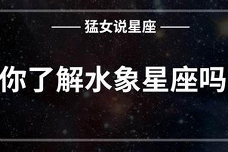 一家人都是水象星座吗