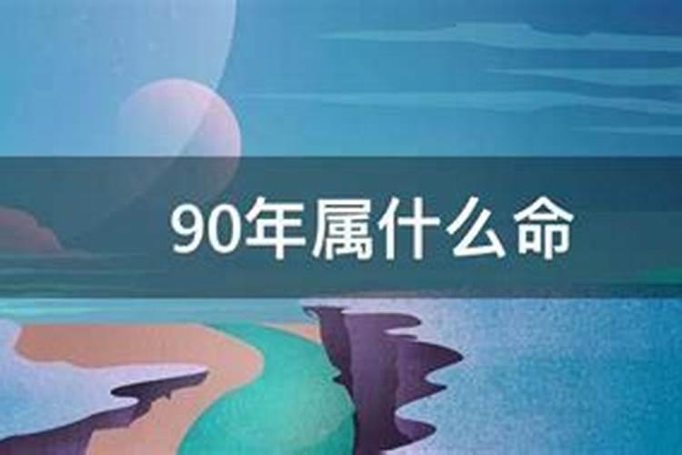 90年属什么命金木水火土