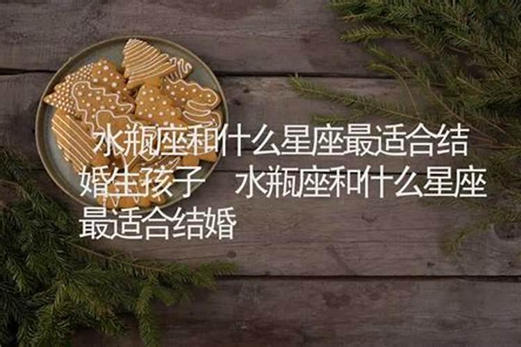 水瓶座最适合和什么座结婚