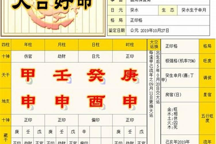 八字看上辈子欠的债