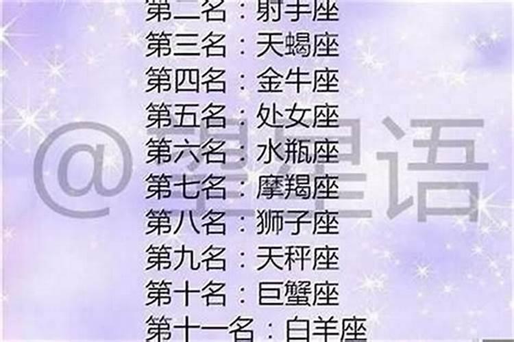 长大后谁最漂亮十二星座当中