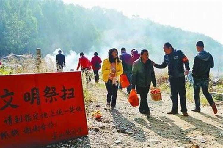 冬至来乡下祭扫了