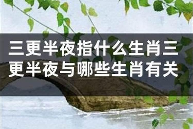 三更半夜鸡在啼声指什么生肖