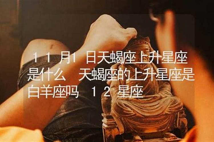 天蝎座的上升星座是什么我是2001年10月29日出生的