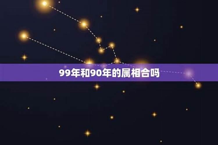 1990属马和1999属兔的合不合