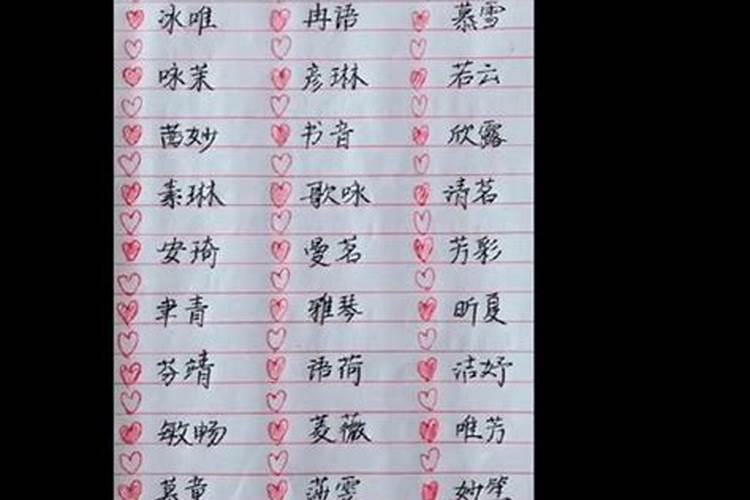 属鸡的取什么名字好