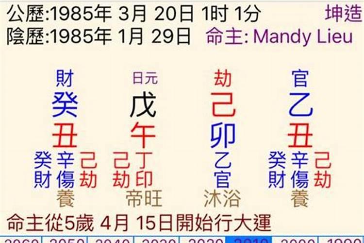 八字婚姻实例大全