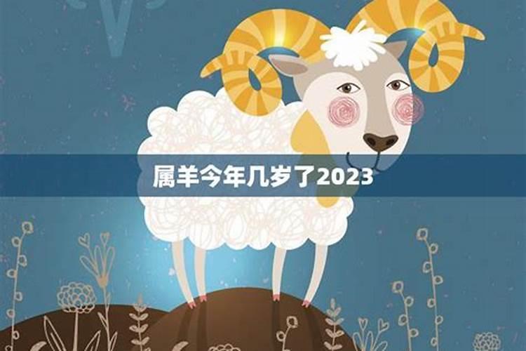 2023年属羊今年几岁