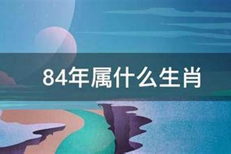 84岁2021年属什么生肖