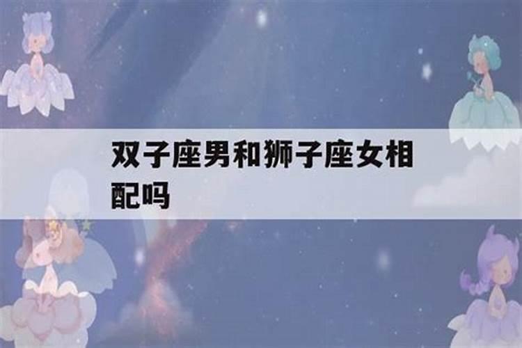 女狮子座男双子座在一起好吗