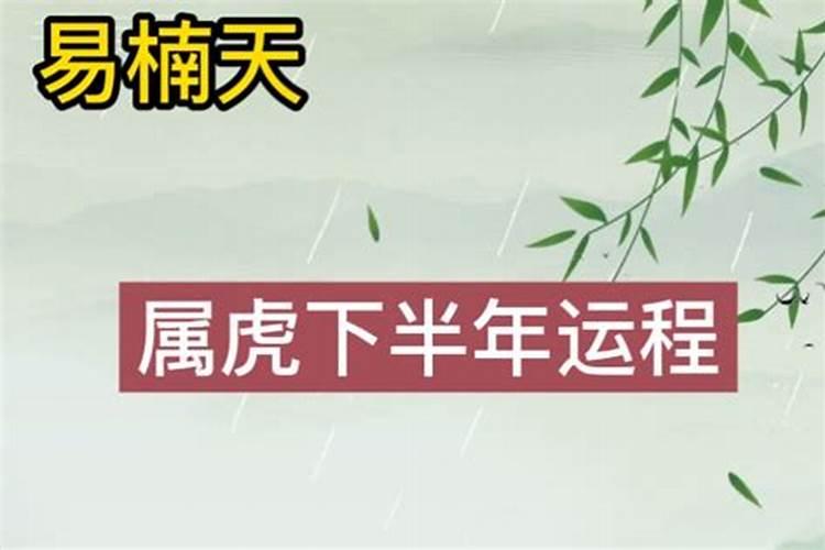 属虎下半年运势怎样