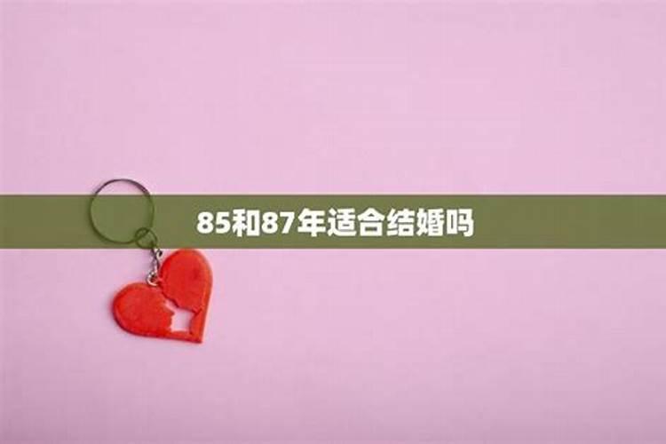 84年和87年八字合吗