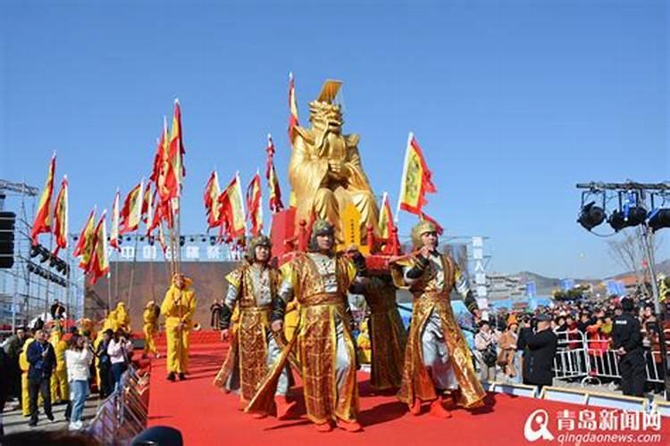 即墨2023财神节祭海